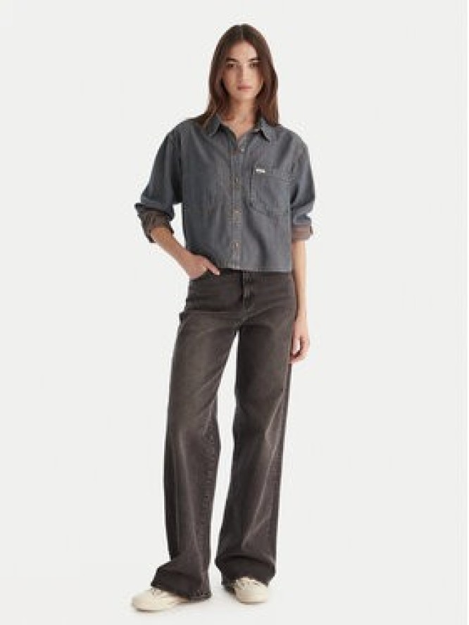 Guess Jeans Koszula jeansowa W5BH0D D5M8E Niebieski Relaxed Fit