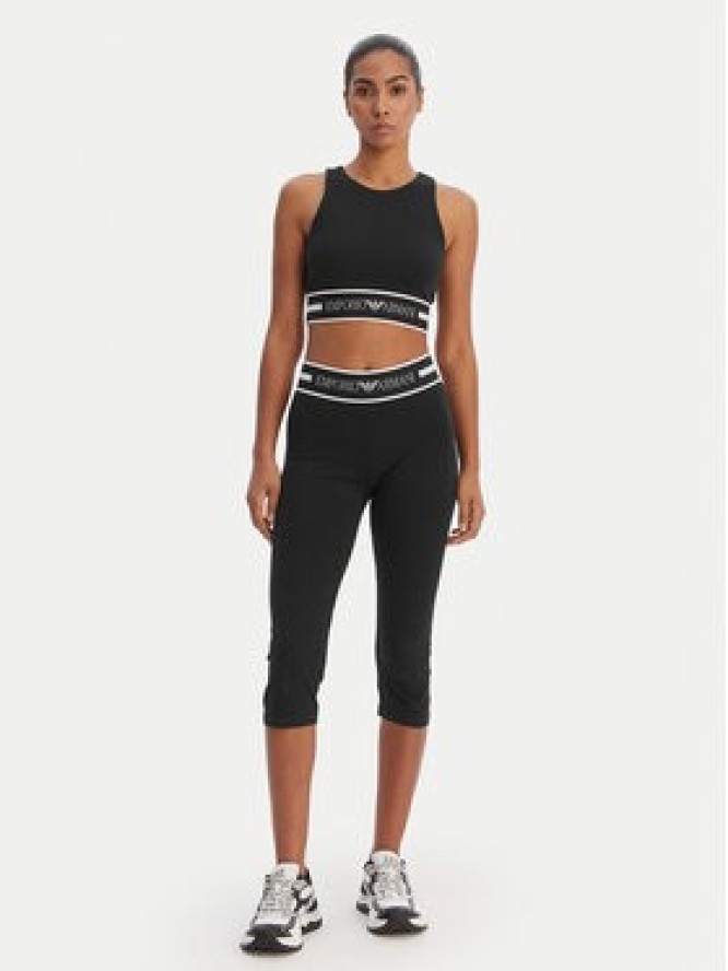 Emporio Armani Underwear Legginsy EW003673 AF19023 UC001 Czarny Slim Fit