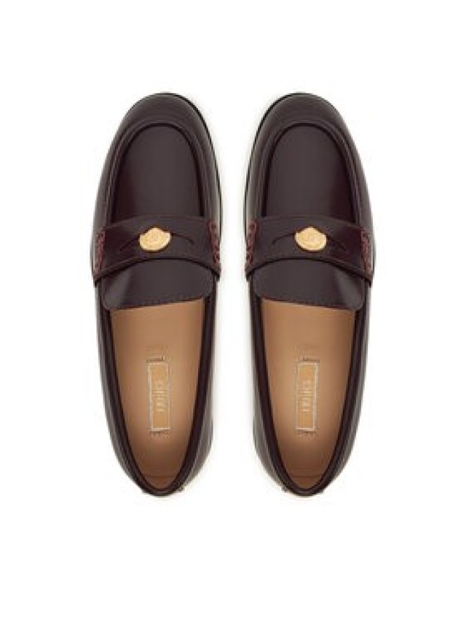Liu Jo Loafersy Preppy 01 SF5129 PX362 Bordowy