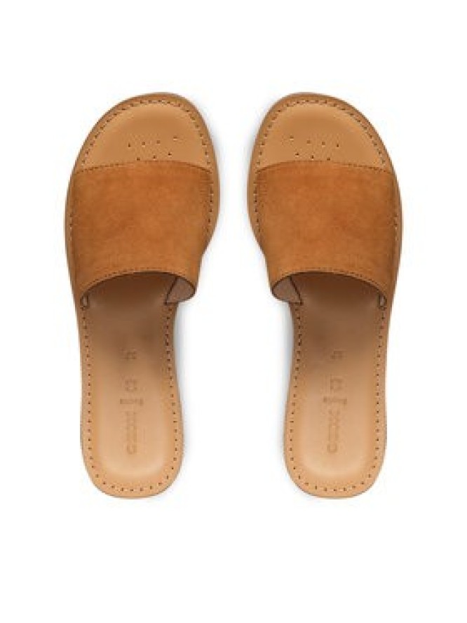 Geox Klapki D Maddalusiac D55YML 00021 C5006 Brązowy