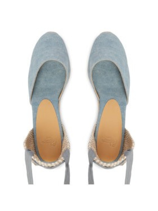 Castañer Espadryle Carina 21644 Niebieski jasny