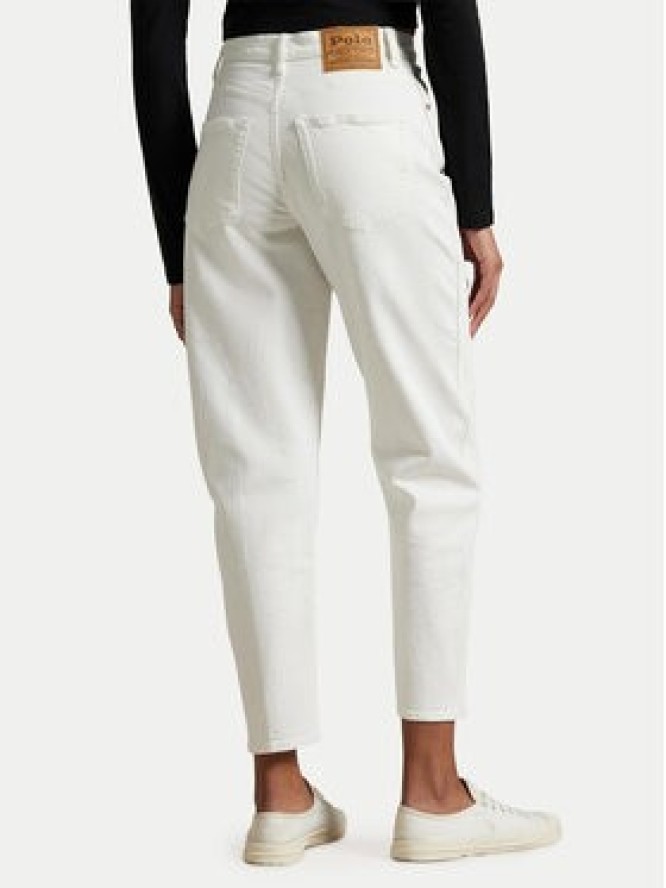 Polo Ralph Lauren Jeansy 211969399001 Biały Tapered Fit