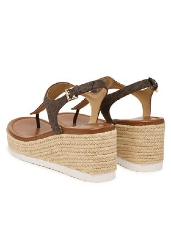 MICHAEL Michael Kors Espadryle Val Thong Wedge 40S6VAMS1B Brązowy