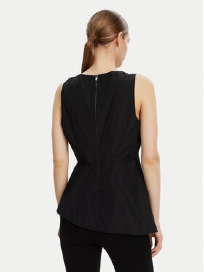 DKNY Bluzka P4JA1Z31 Czarny Regular Fit