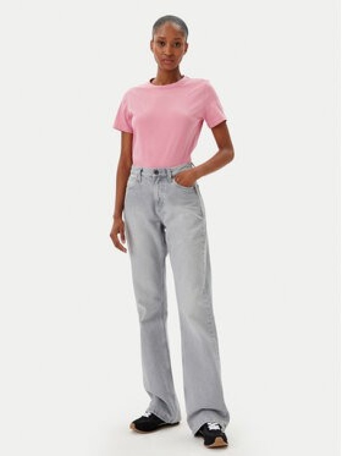 BOSS T-Shirt C_Elogo_21 50540260 Różowy Slim Fit