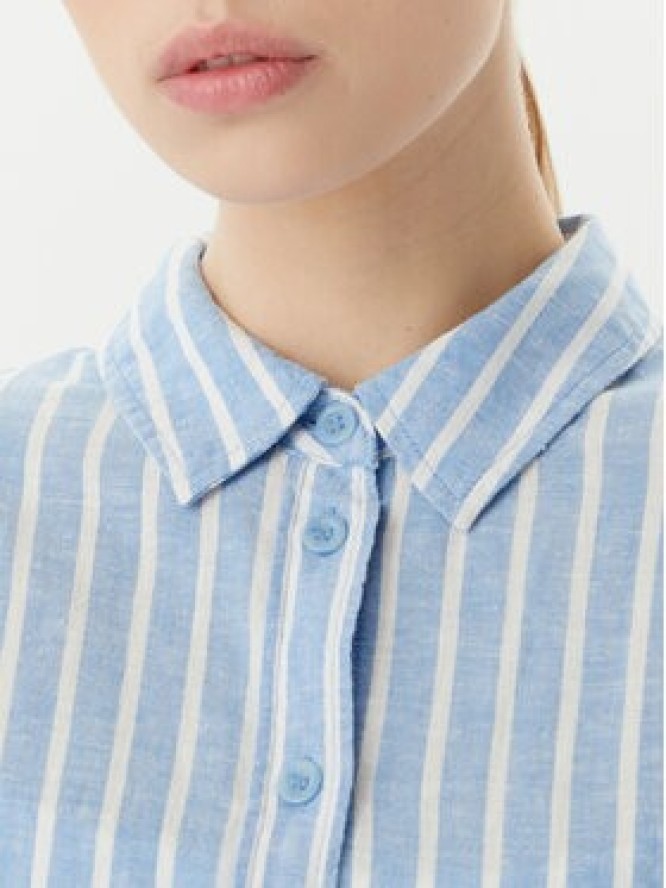 Vero Moda Koszula Linn 10305085 Niebieski Relaxed Fit