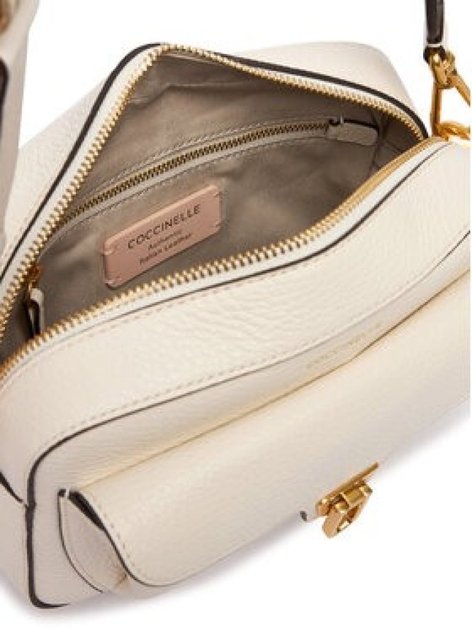 Coccinelle Torebka NOF Coccinelle Beat Soft Ribb E1 NOF 15 02 01 Écru