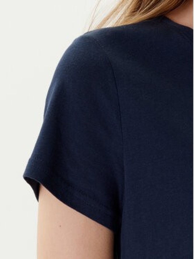 Mustang T-Shirt Alma 1016155 Granatowy Regular Fit