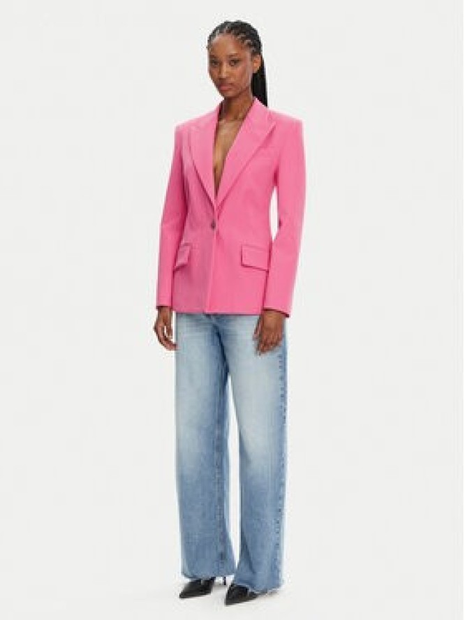 Versace Jeans Couture Marynarka 78HAQ702 Różowy Slim Fit