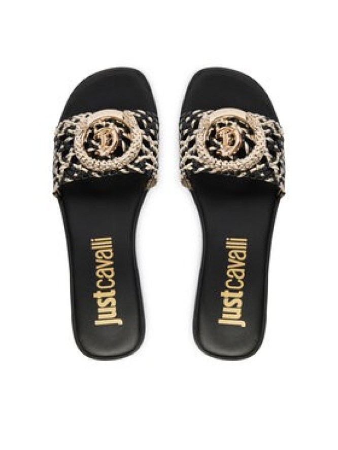 Just Cavalli Klapki 80RA3S83 ZSE38 Czarny