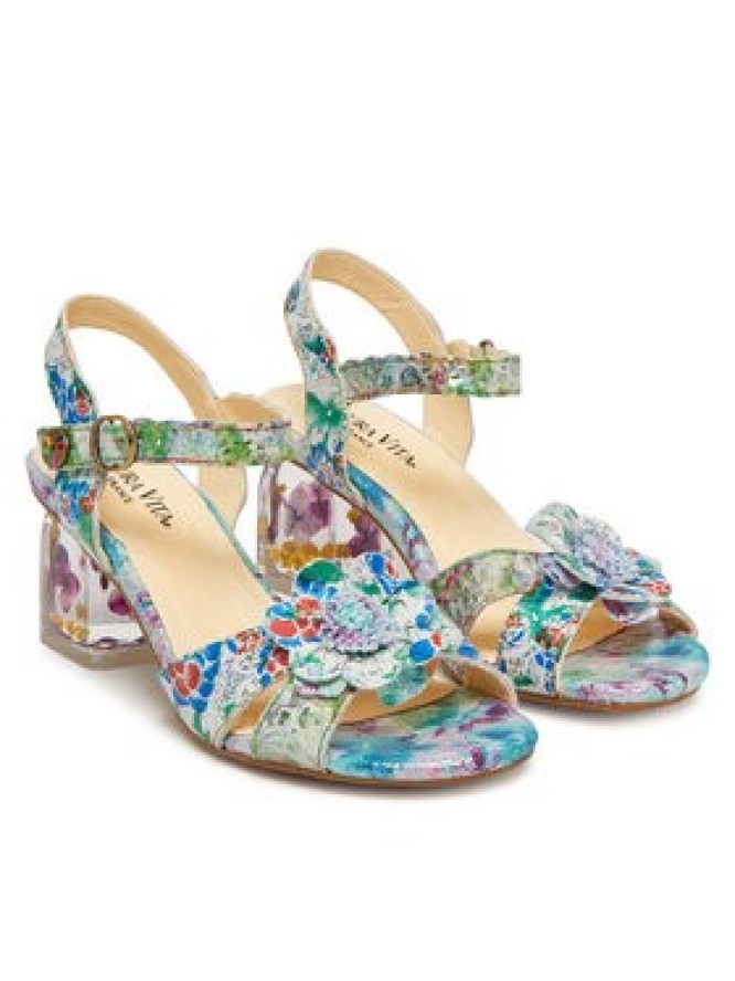 Laura Vita Sandały Framboiseo 42 Niebieski