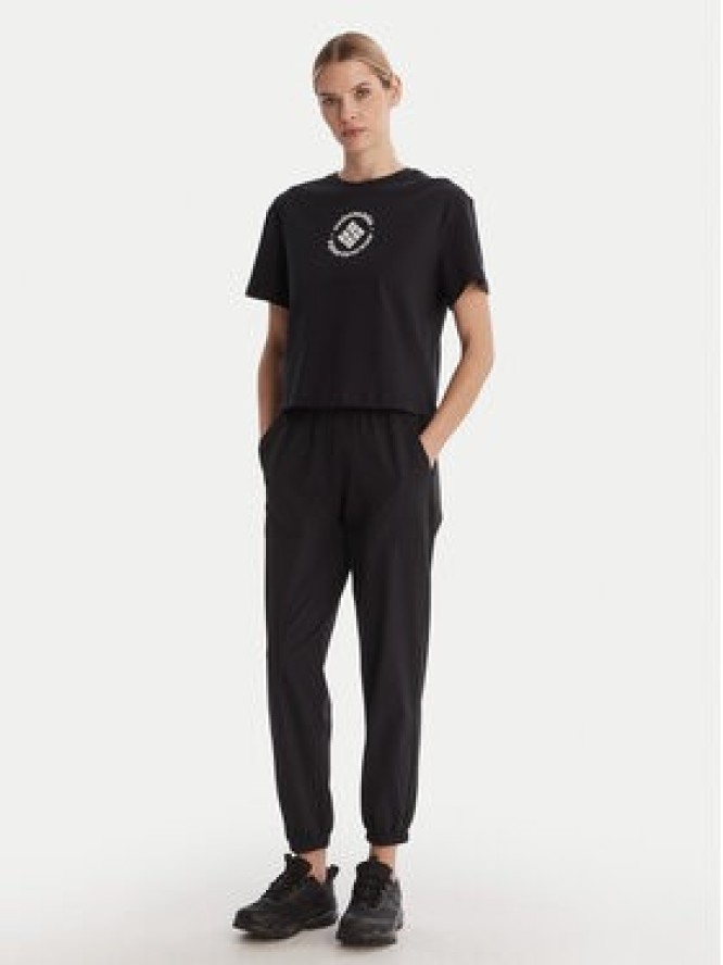 Columbia T-Shirt Rolling Bend™ 2119991 Czarny Regular Fit