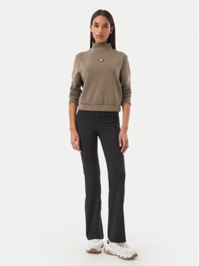 Guess Bluza V4YQ05 KCAY2 Zielony ciemny Regular Fit