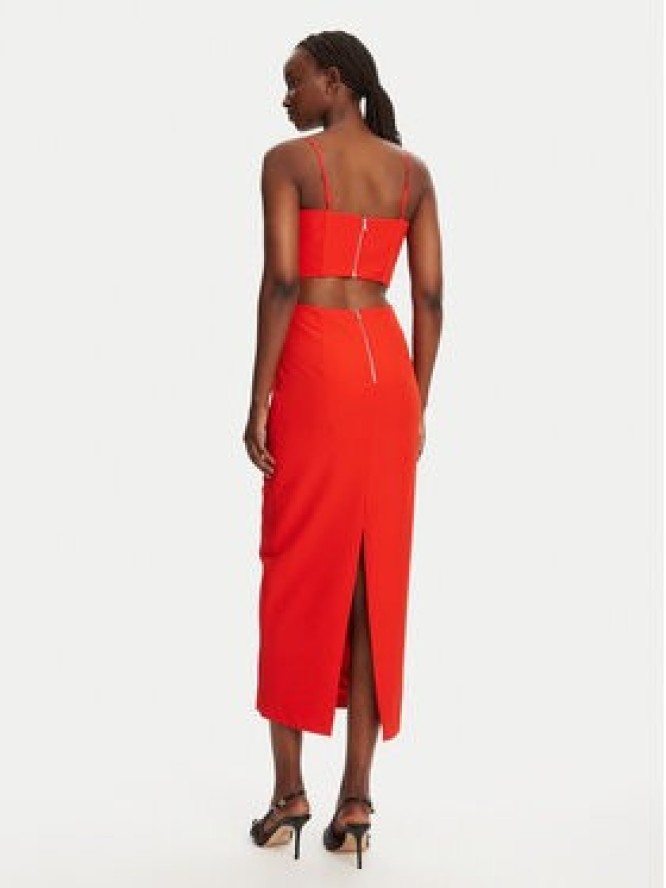 Bardot Sukienka koktajlowa Martini 58535DB Czerwony Slim Fit