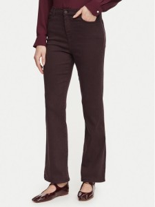 Marella Jeansy Favetta 2623136035 Bordowy Regular Fit