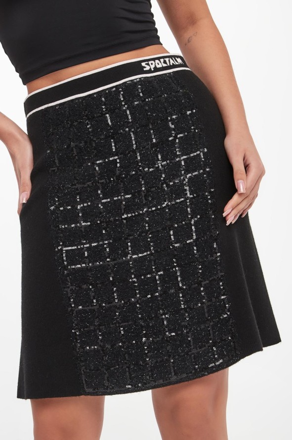 Spódnica mini z wełną SPORTALM