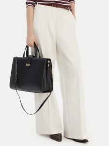 Tommy Hilfiger Torebka Th Heritage Satchel AW0AW18287 Czarny