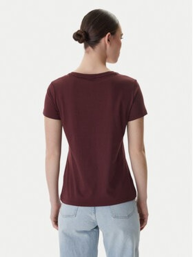 BOSS T-Shirt Elove 50554696 Brązowy Slim Fit