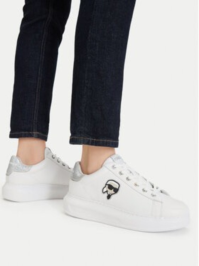 KARL LAGERFELD Sneakersy KL62530N Biały
