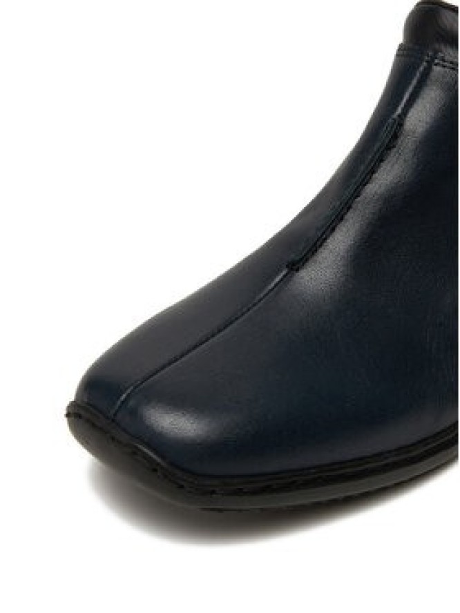 Rieker Botki L3882-15 Granatowy
