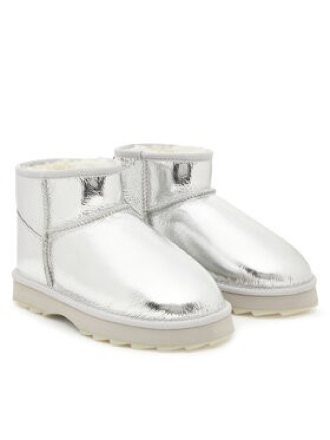 EMU Australia Śniegowce Sharky Micro Town W13154 Srebrny