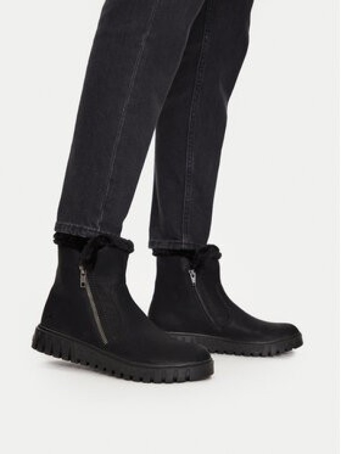 Rieker Botki Y3481-00 Czarny