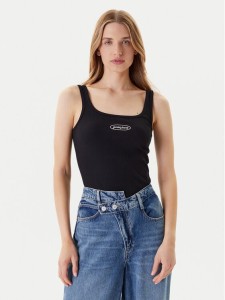 Guess Jeans Top W5YP35 KA0H1 Czarny Regular Fit