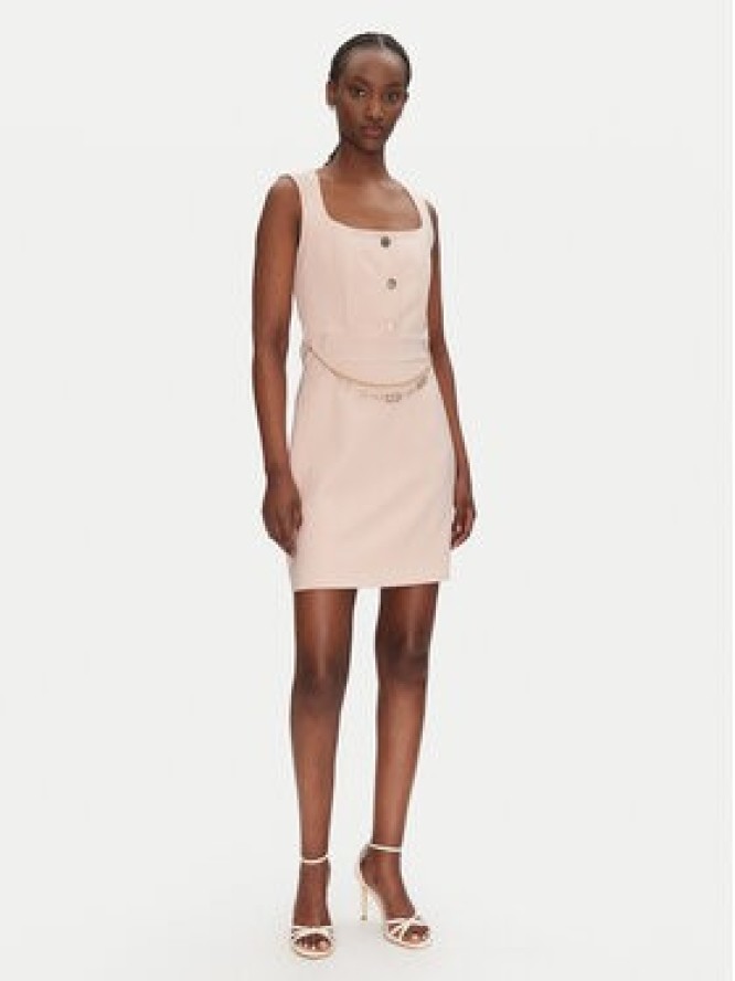 Rinascimento Sukienka koktajlowa CFC0124908003 Różowy Regular Fit