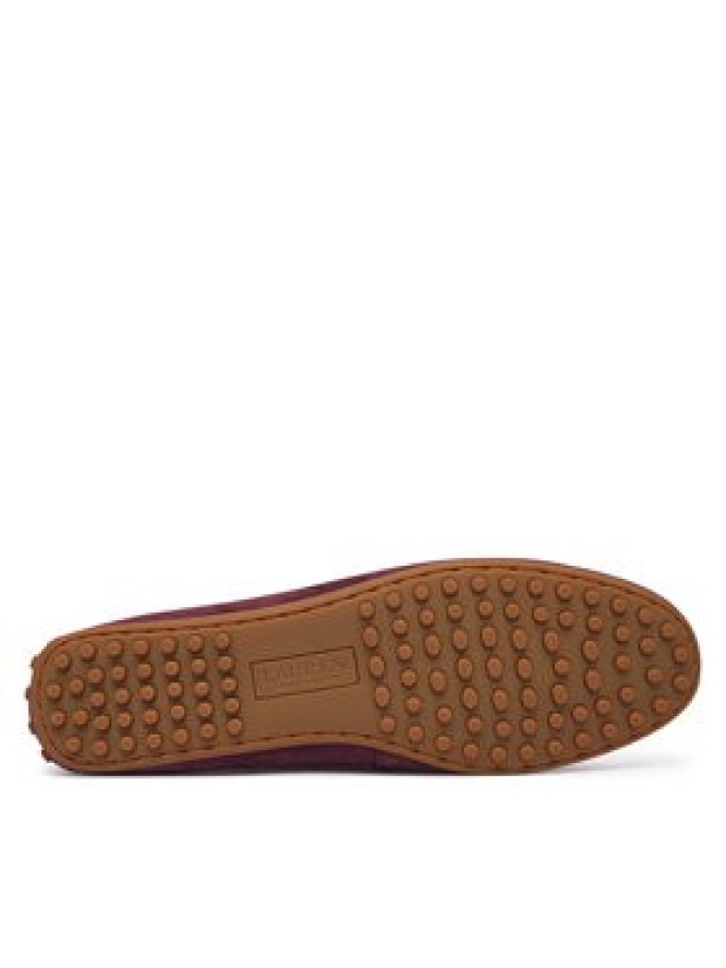 LAUREN RALPH LAUREN Mokasyny Barnsbury 802821629037 Bordowy