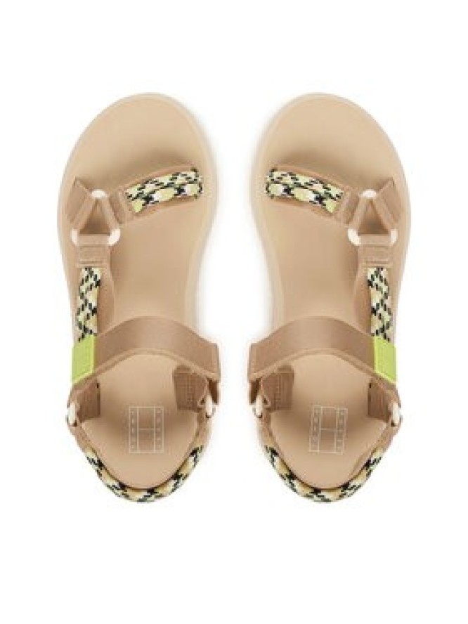 Tommy Jeans Sandały Tjw Eva Rope Sandal EN0EN02970 Beżowy