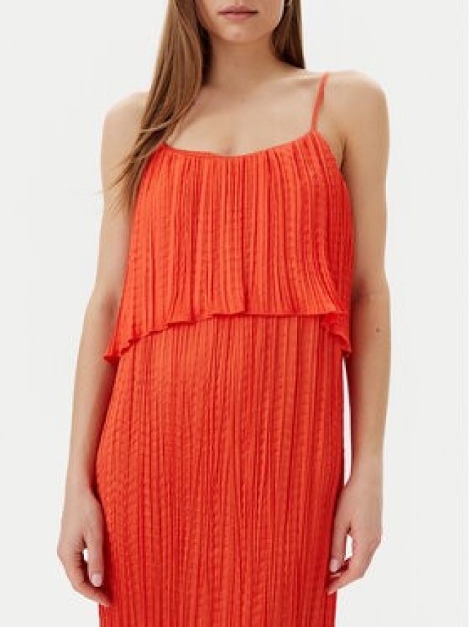 Lola Casademunt by Maite Sukienka letnia MS2516003 Pomarańczowy Regular Fit