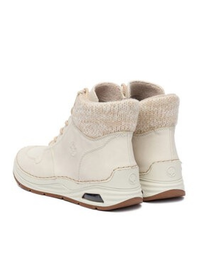 Rieker Trzewiki 44555-60 Écru