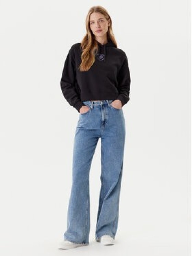 Tommy Jeans Bluza Heart DW0DW21408 Czarny Relaxed Fit