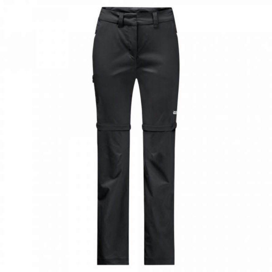 Damskie wodoodporne spodnie zapinane na zamek Jack Wolfskin Overland Away