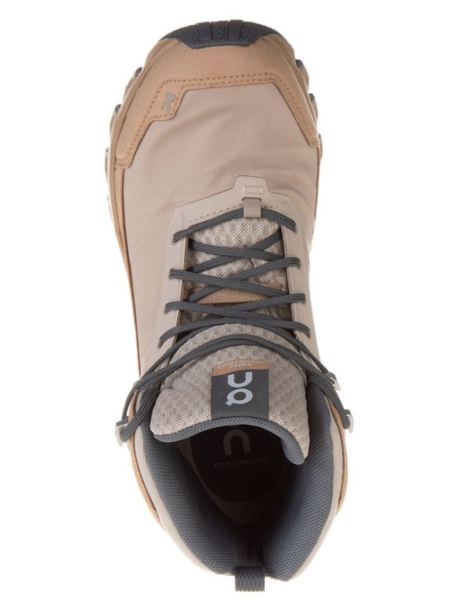 ON RUNNING Botki "Cloudridge" w kolorze beżowym rozmiar: 41