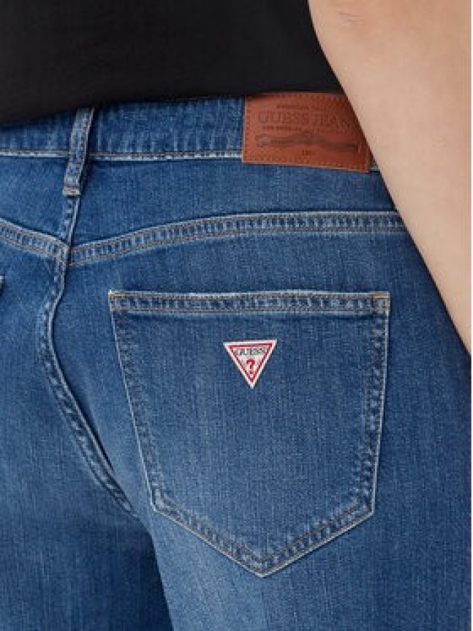 Guess Jeans Jeansy W5YA0I D0021 Niebieski Boyfriend Fit