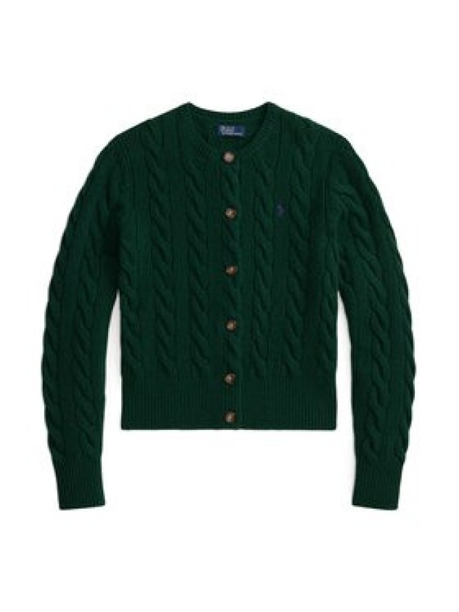 Polo Ralph Lauren Kardigan 211972104008 Zielony Slim Fit