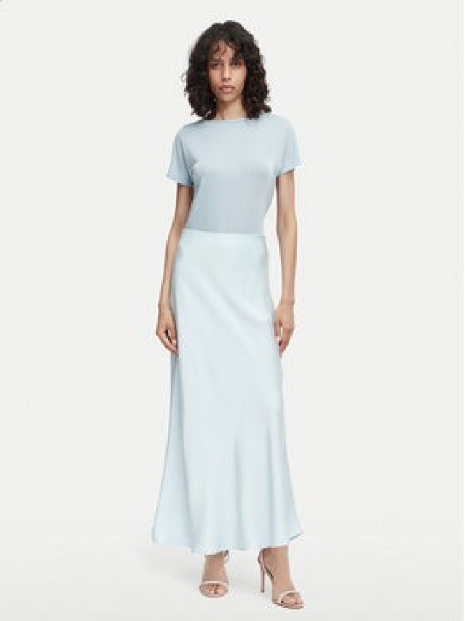 Vero Moda Spódnica maxi Livia 10350079 Niebieski jasny Regular Fit