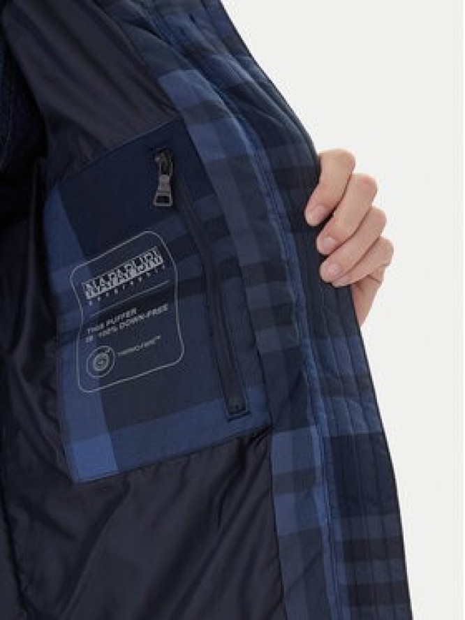 Napapijri Kurtka zimowa A-Glane NP0A4HHD Granatowy Regular Fit