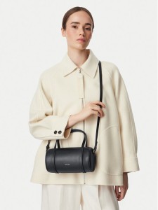 Calvin Klein Torebka Foil Logo Small Duffle Bag LV04F3663G Czarny