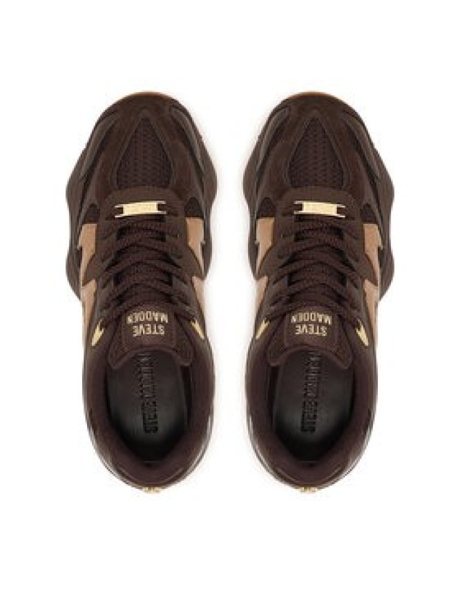 Steve Madden Sneakersy Sebi 11005324 Brązowy ciemny