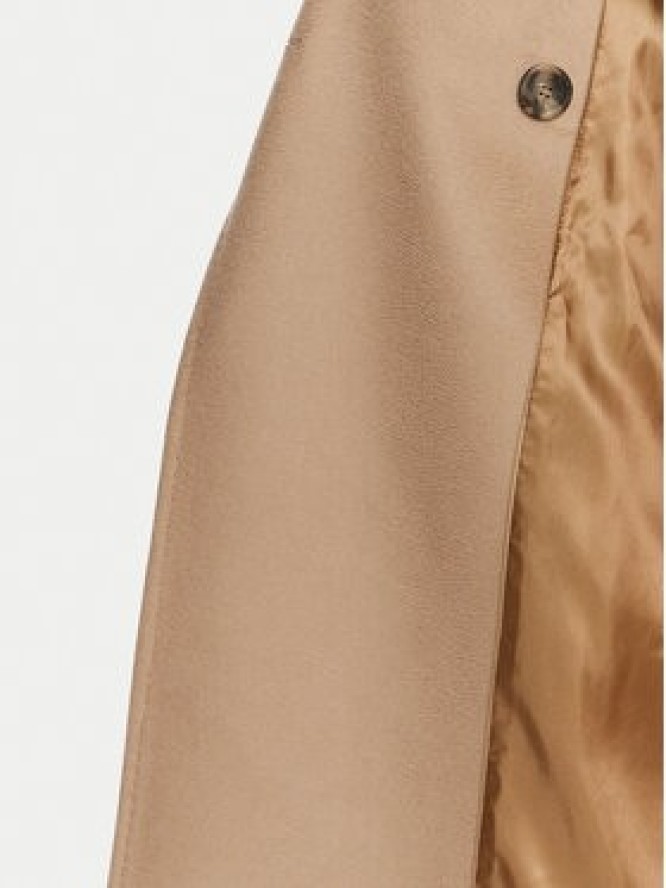 Weekend Max Mara Płaszcz wełniany Resina 2525016102 Beżowy Regular Fit