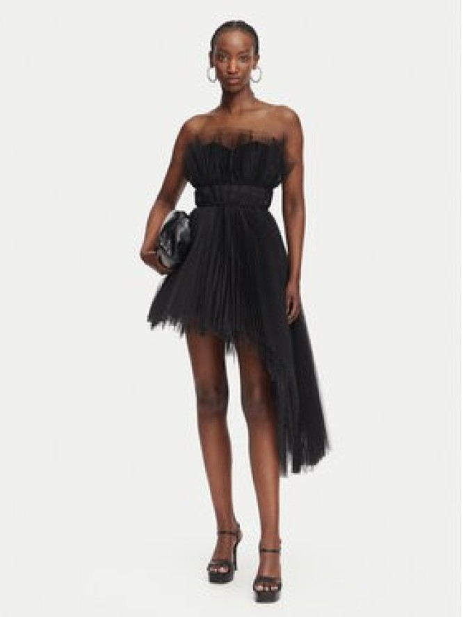 KARL LAGERFELD Sukienka koktajlowa B3W13022 Czarny A-Line Fit
