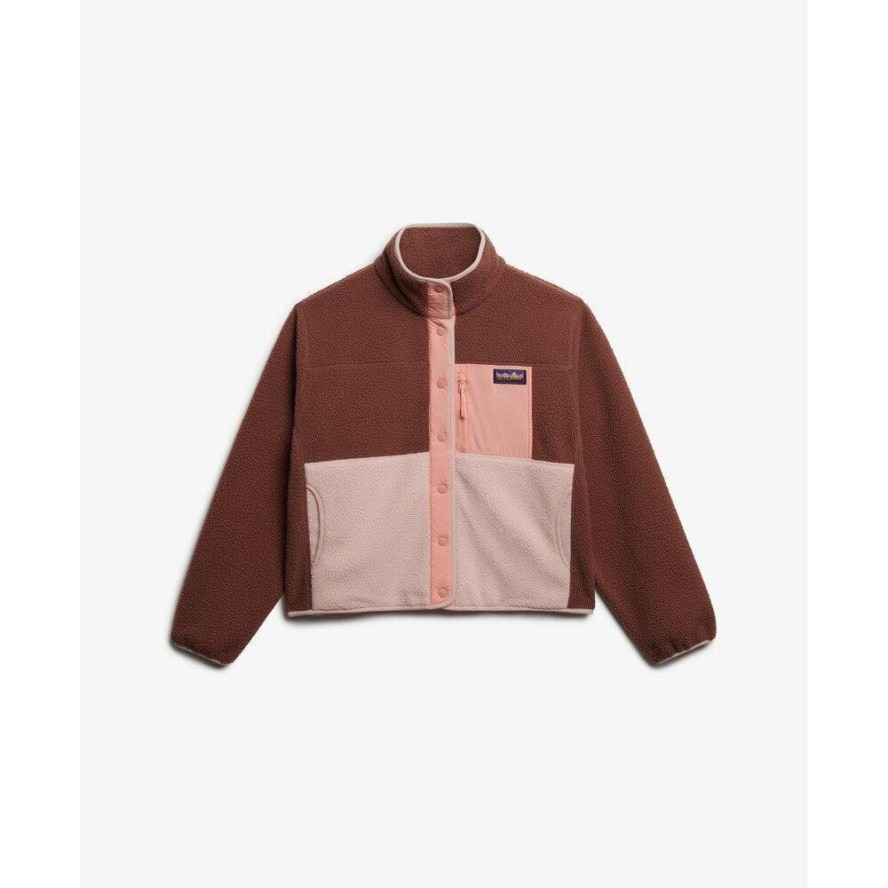 Damski polar Superdry Colour Block