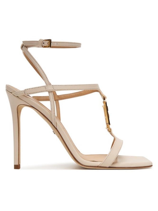 Elisabetta Franchi Sandały SA07B61E2 Écru