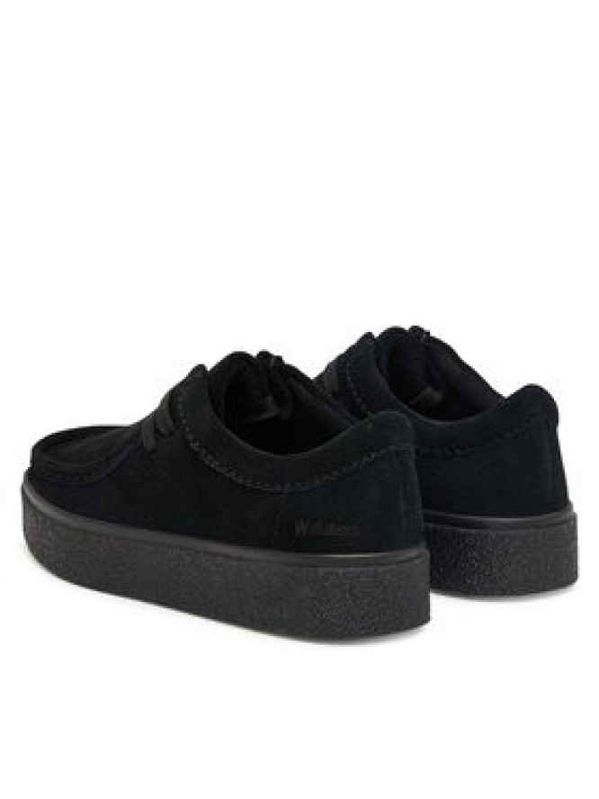 Clarks Półbuty Boxbee Walla. 26328111 Czarny