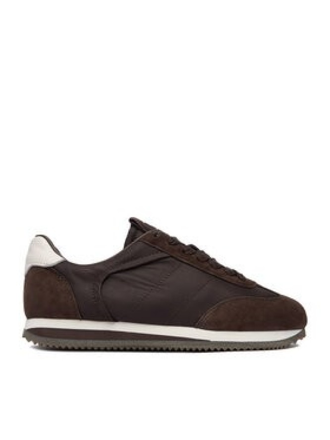 GINO ROSSI Sneakersy C-7657D Brązowy ciemny