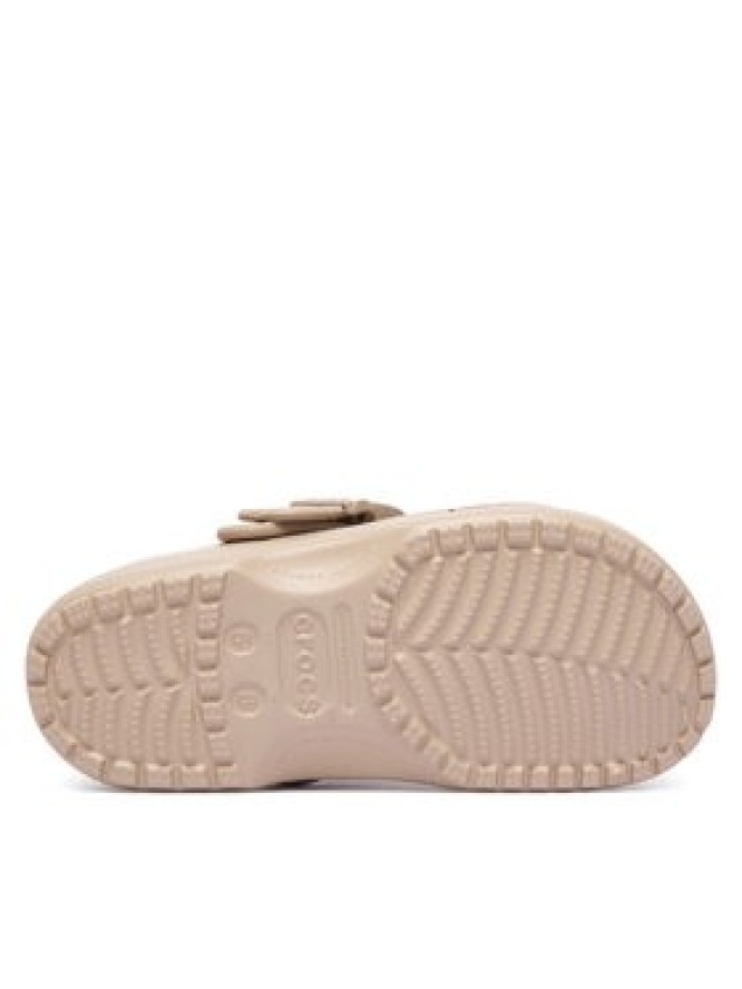Crocs Klapki Classic Enamel Buckle Clog 213347 Beżowy