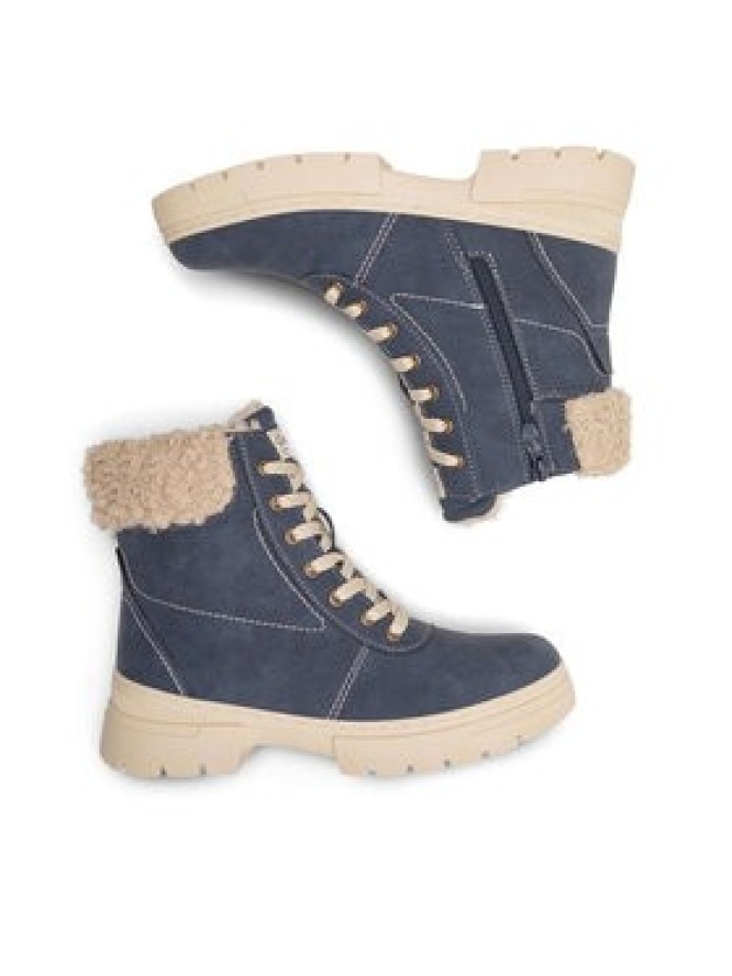 Go Soft Trzewiki MIRIAM SWS6217-02 Granatowy