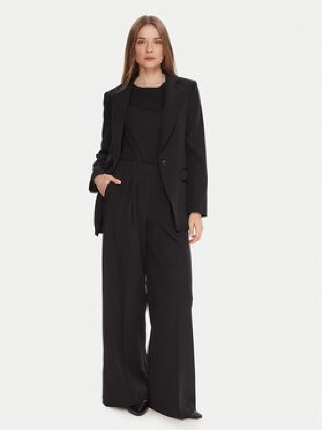 BOSS Spodnie palazzo C_Tiwi2 50545580 Czarny Wide Leg